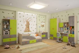 Детская комната Пуговка в Череповце - cherepovec.katalogmebeli.com | фото