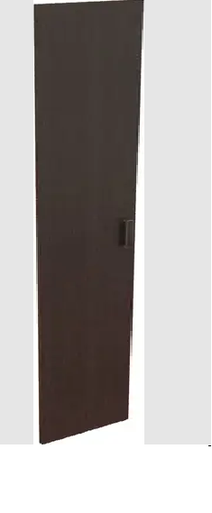 Дверь из ЛДСП к узкому стеллажу К-975. Ф Венге в Череповце - cherepovec.katalogmebeli.com | фото