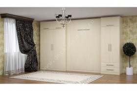 Комплект мебели со шкаф-кроватью трансформер Ратмир в Череповце - cherepovec.katalogmebeli.com | фото 2