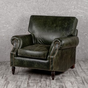 Кресло кожаное Лофт Аристократ (ширина 1070 мм) в Череповце - cherepovec.katalogmebeli.com | фото