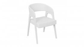 Кресло «Техас 1» (Белый матовый/Экокожа Белый №66) в Череповце - cherepovec.katalogmebeli.com | фото