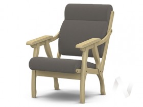 Кресло Вега-10 (бесцветный лак/ULTRA STONE) в Череповце - cherepovec.katalogmebeli.com | фото