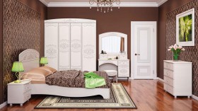 Модульная спальня Каролина в Череповце - cherepovec.katalogmebeli.com | фото