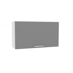 Ройс ВПГ 800 Шкаф верхний горизонтальный высокий (Графит софт/корпус Серый) в Череповце - cherepovec.katalogmebeli.com | фото