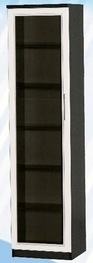 Шкаф средний со стеклодверью ДЛЯ ГОСТИНОЙ ШСС-450 Венге/Дуб выбеленный в Череповце - cherepovec.katalogmebeli.com | фото